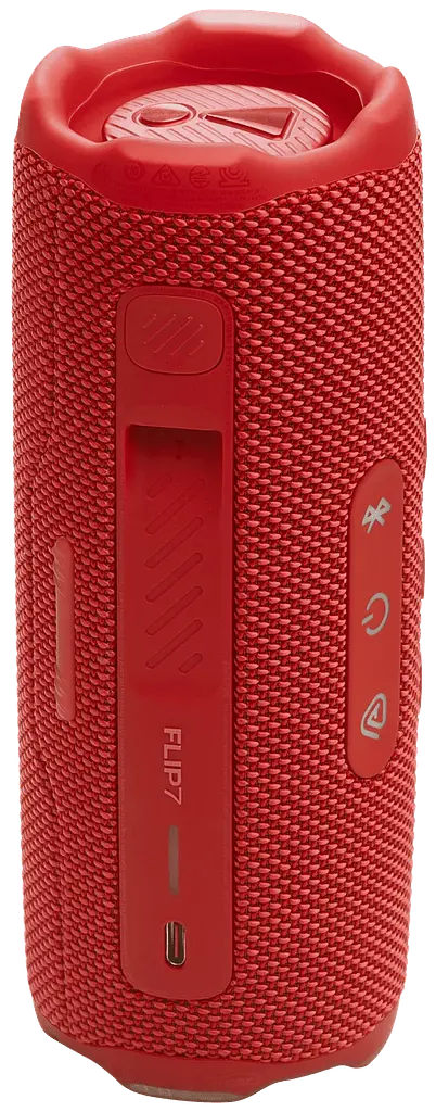 Портативна акустика JBL Flip 7 Red (JBLFLIP7RED) (7106542) - фото 4