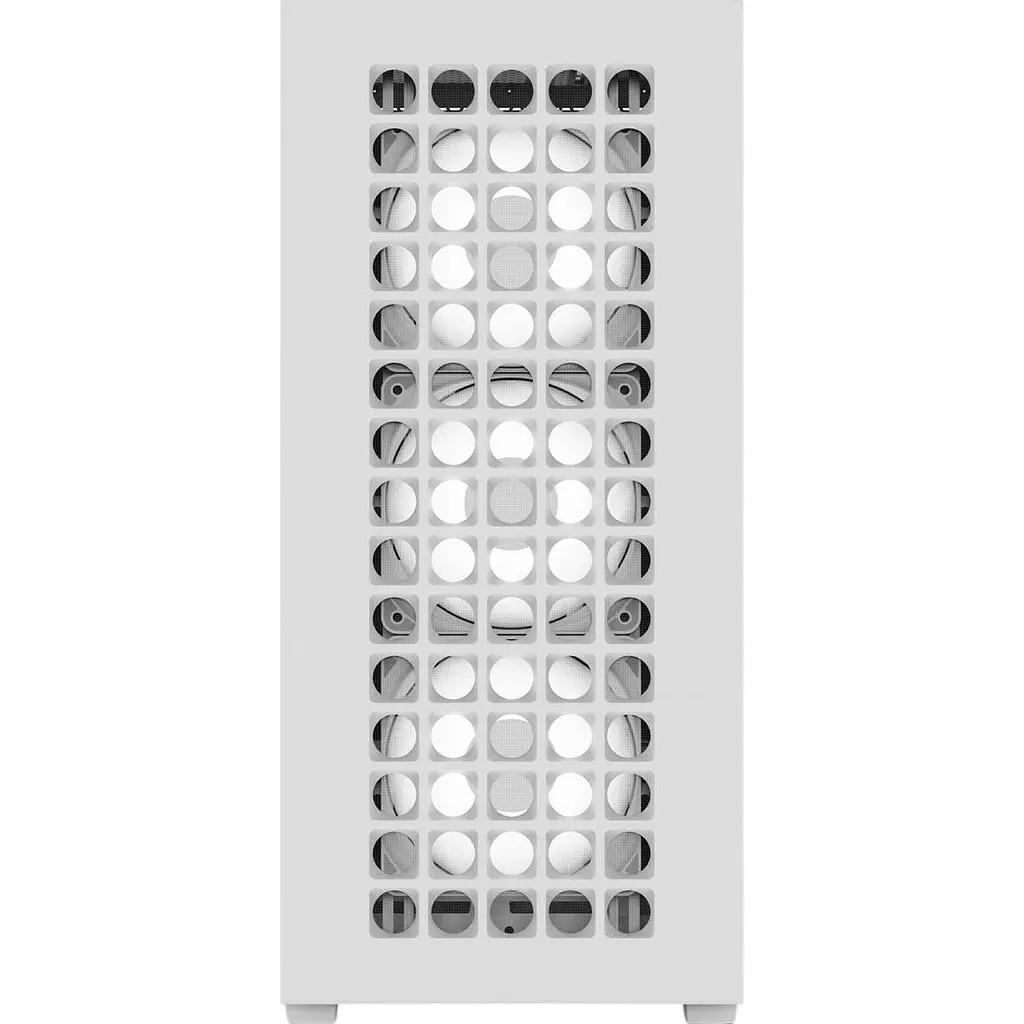 Корпус AeroCool D502A-G-WT-v1 White (ACCM-DS02043.21) [146673] - фото 4