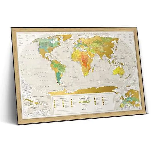 Скретч карта світу 1DEA.me Travel Map Geography World (13029) - фото 7