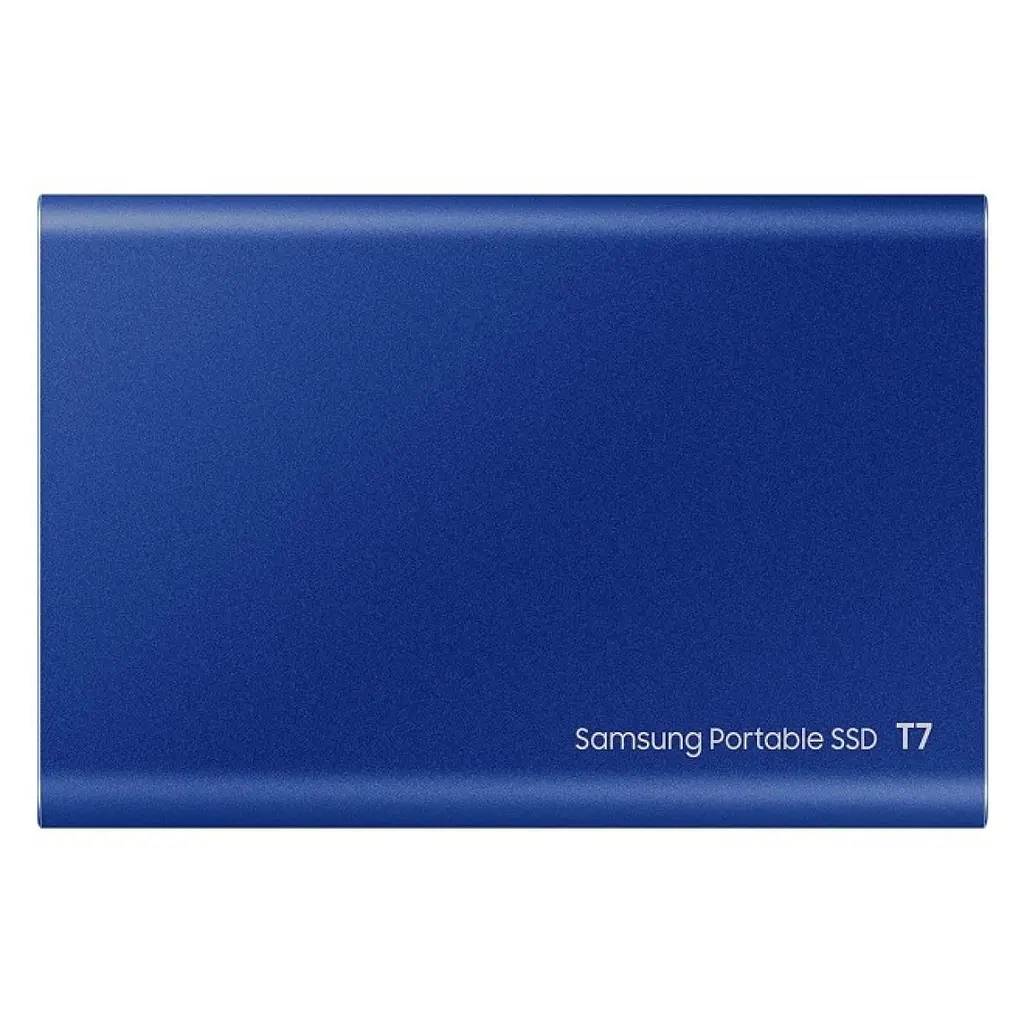 Накопичувач зовнішній SSD 1TB Samsung T7 Indigo Blue (MU-PC1T0H/WW) синій - фото 2
