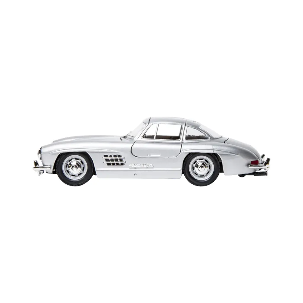 Автомодель - MERCEDES-BENZ 300 SL (1954) (асорті червоний, сріблястий, 1:24) - фото 2
