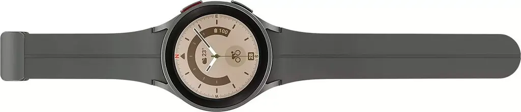 Смарт-годинник Samsung Galaxy Watch5 Pro 45mm eSIM Titanium Gray EU (SM-R925) [83254] - фото 6