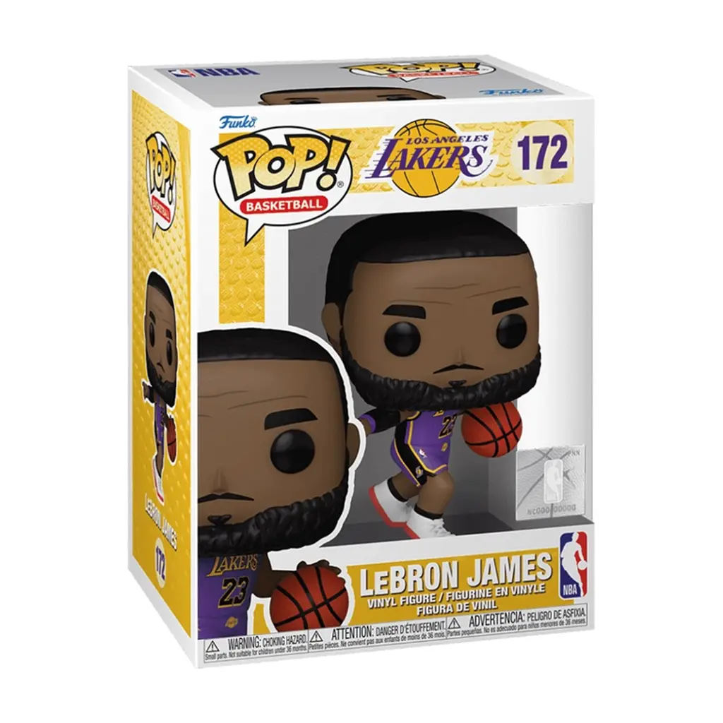 Фігурка Funko Pop серії NBA: Los Angeles Lakers - Леброн Джеймс (75117) - фото 2
