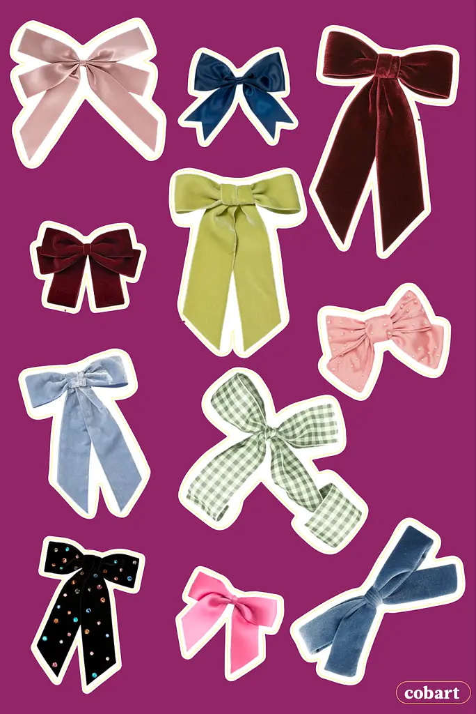 Вініловий стікерпак «Bows»