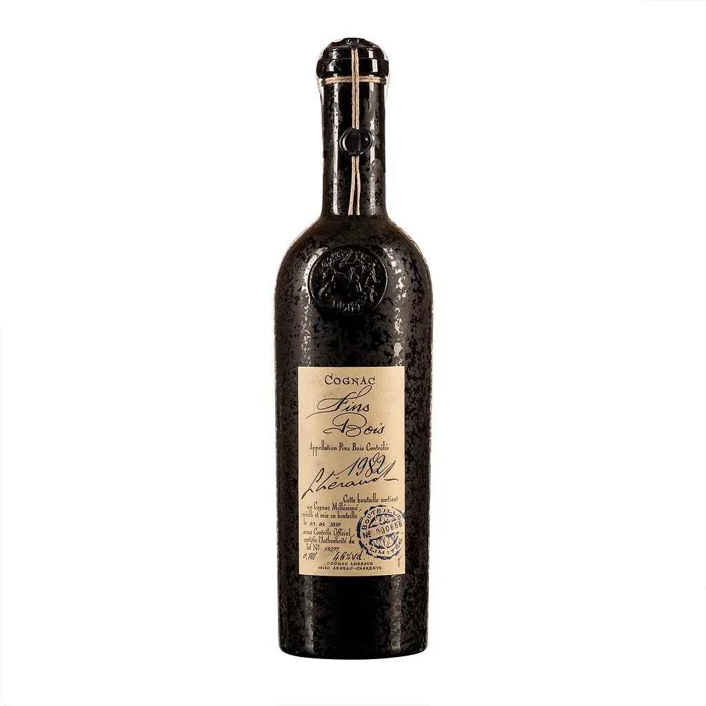 Коньяк Lheraud 1982 Fins Bois, в деревянной коробке, 46%, 0,7 л - фото 2