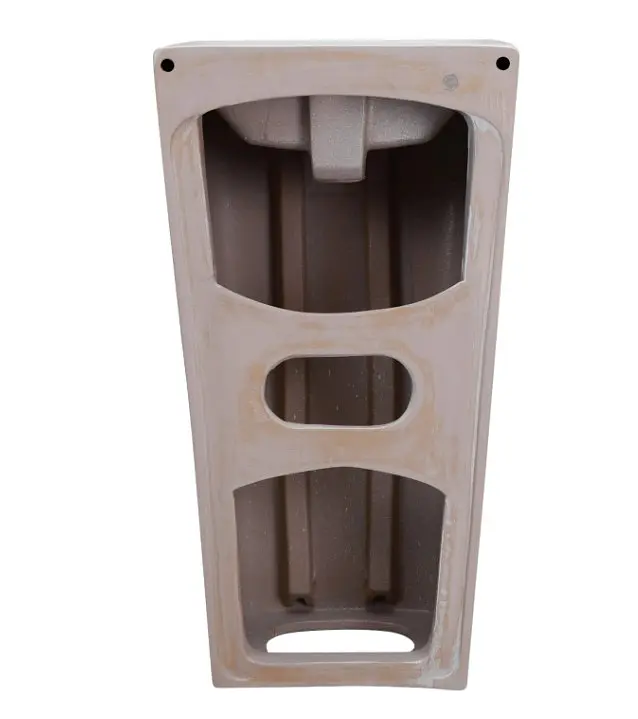 Раковина Qtap Tern напольная без донного клапана QT1711G302WN - фото 4