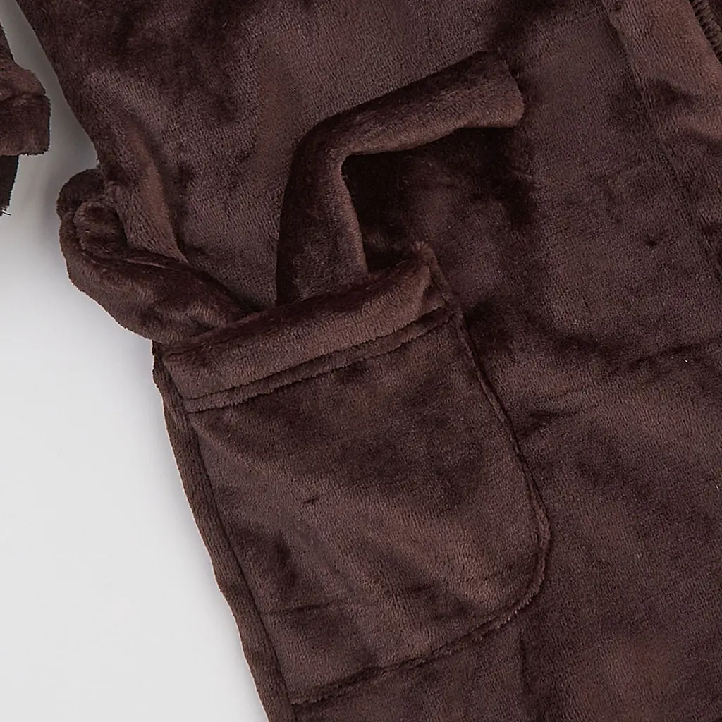 Халат дитячий 16МХ102 мокко (коричневий,шоколад) 158 (13-14 років) - фото 4