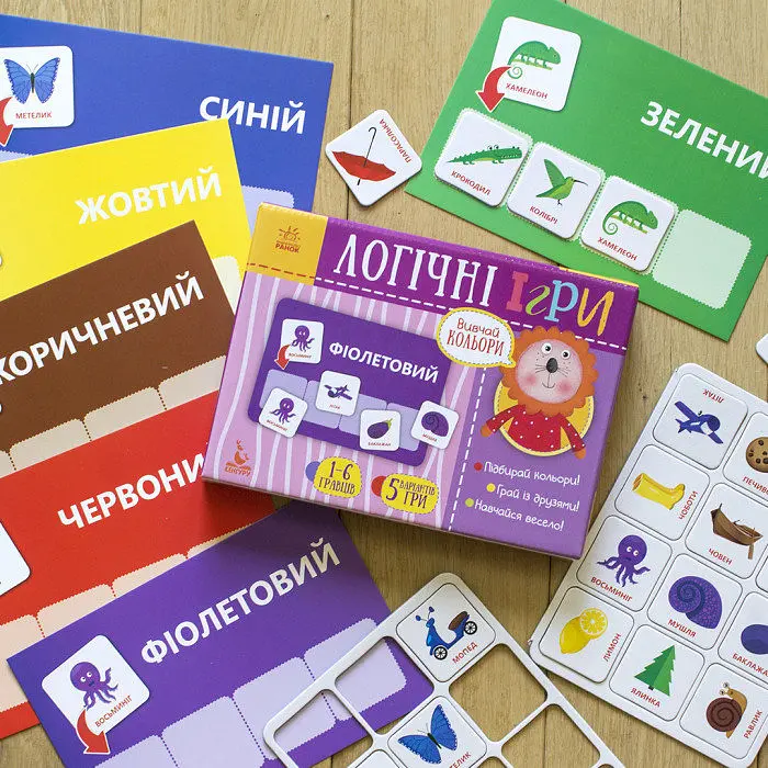 Логическая игра Ranok Creative Изучай цвета 24 карточки 918001 - фото 2