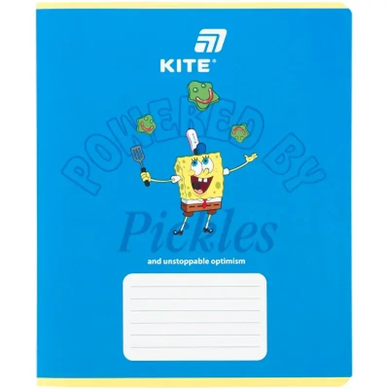 Зошит Kite Sponge Bob, 18 аркушів, клітинка (SB26-236) - фото 11