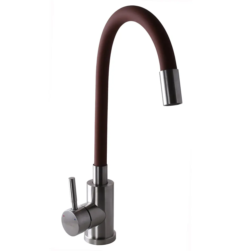 Змішувач для кухні Globus Lux Alpen SUS-203SBR Коричневий - фото 2