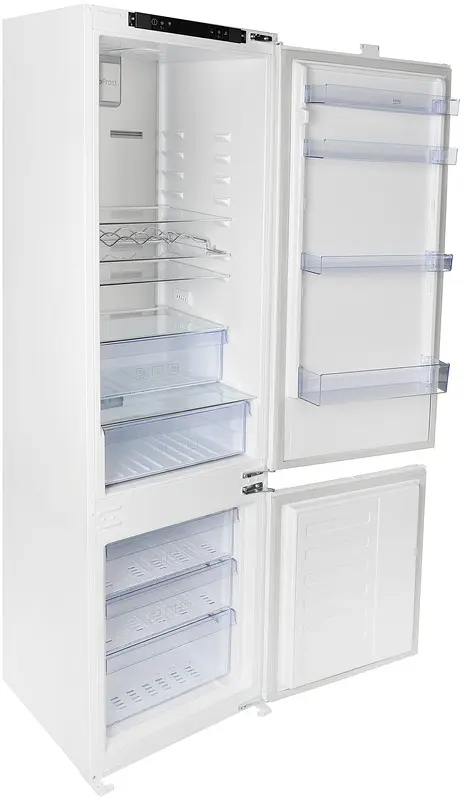 Холодильник встраиваемый двухкамерный Beko BCNA306E3S - фото 2