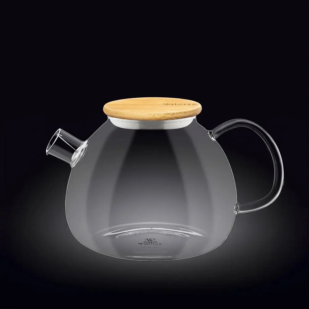 Заварной чайник Wilmax Thermo стеклянный с фильтром 1.5 л (WL-888825/A) - фото 3