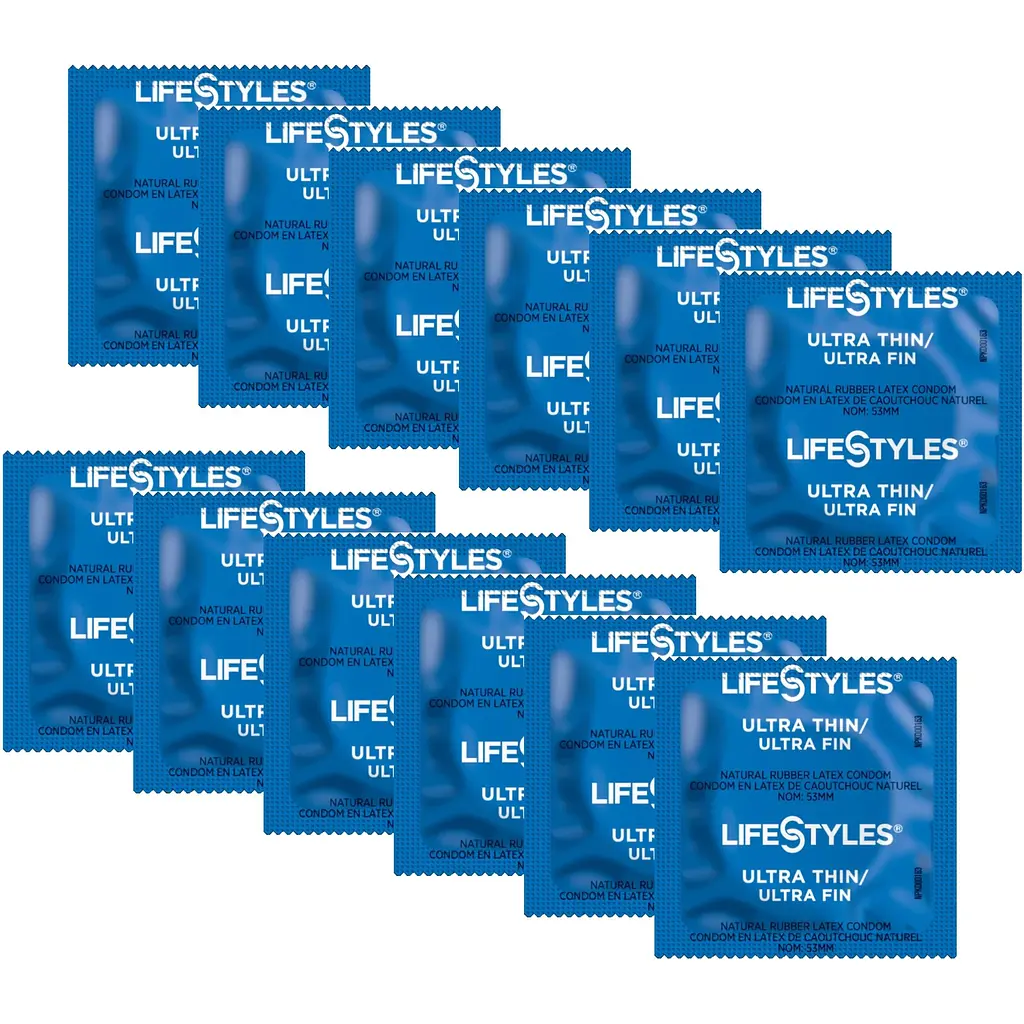 Презервативи LifeStyles Ultra Thin ультратонкі 12 шт. (ROZ6400230489) - фото 3