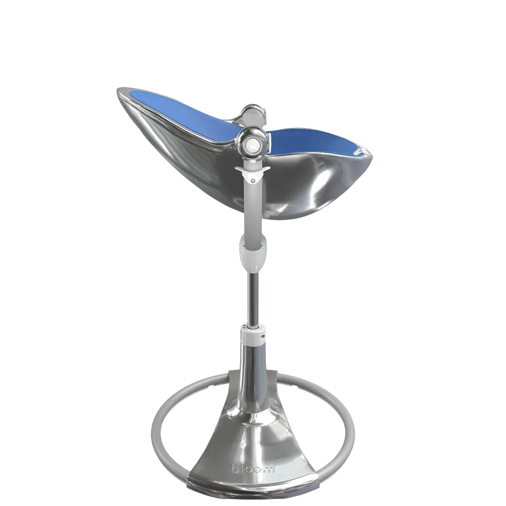 Стульчик для кормления Bloom Fresco Silver/Riviera blue (E10535-S\E10540-RBL) - фото 7