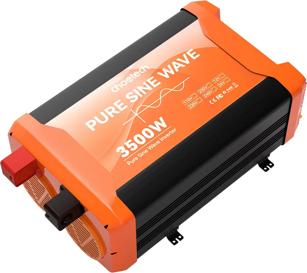 Інвертор автомобільний Choetech 12\220V 3500W (1600Вт), чиста синусоїда - фото 3