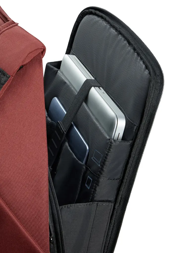 Рюкзак-Антизлодій 15.6" Samsonite SECURIPAK 2.0 TERRACOTTA RED 44х30х18 KO8*10002 - фото 5