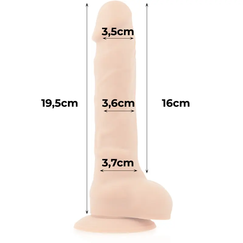 Фалоімітатор на присосці 16 х 3,5 см COCK MILLER (Іспанія) COCK MILLER CM912376 102910 - фото 4