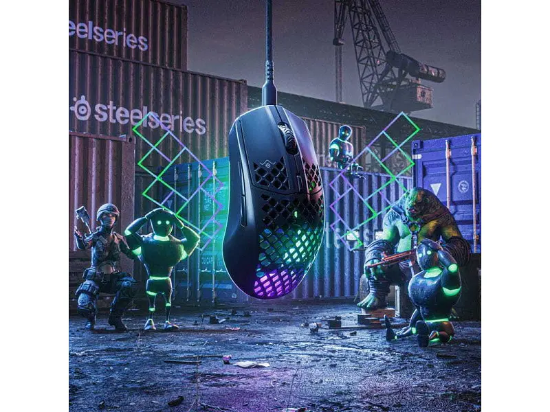 Миша SteelSeries Aerox 3 Onyx Black (62611) - фото 7