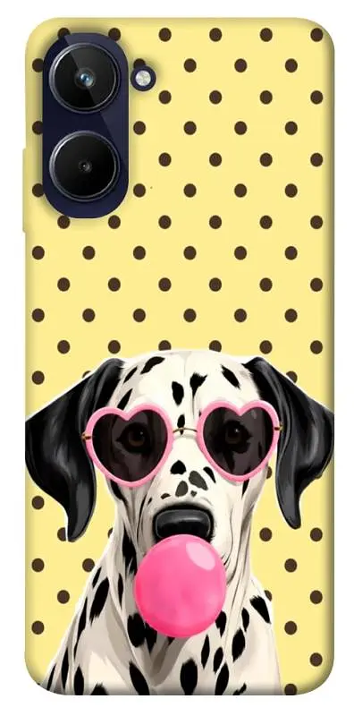 TPU чохол Demsky Pinky dolmatin для Realme 10 4G