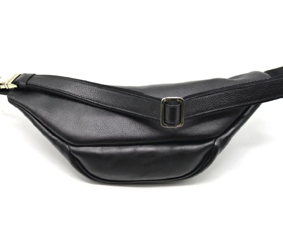 Шкіряна бананка TARWA 14х36х8 см sum0025628 - фото 3