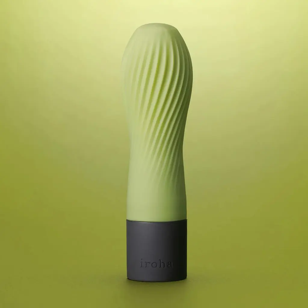 Вібратор Iroha Zen Matcha - фото 7