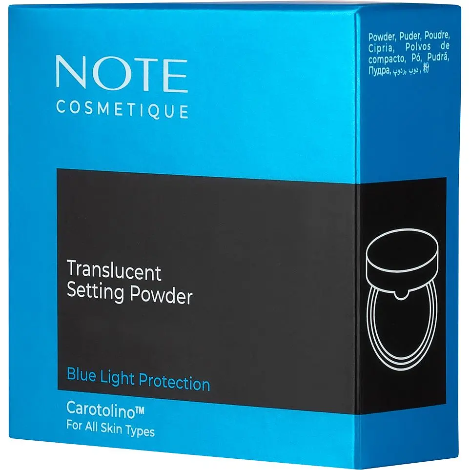 Напівпрозора пудра Note Cosmetique Translucent Setting Powder 10 г - фото 4