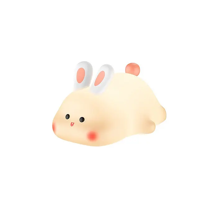 Світильник HOCO HX16 2W. 1200 mAh. Silicone lamp Rabbit - фото 3