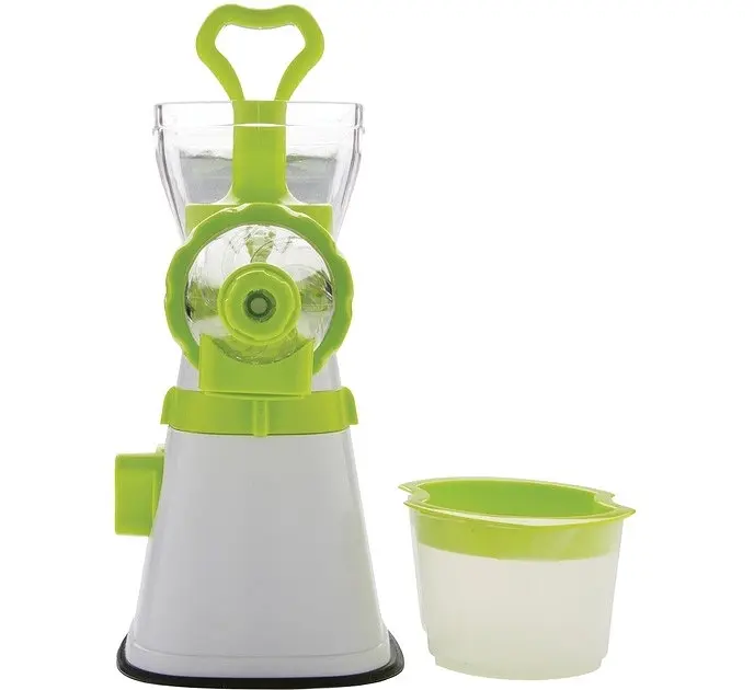 Соковижималка cоковитискач ручний шнековий багатофункціональний Guoyuan XD Design Manual Slow Juicer, Meileyi Салатовий 84797 - фото 6
