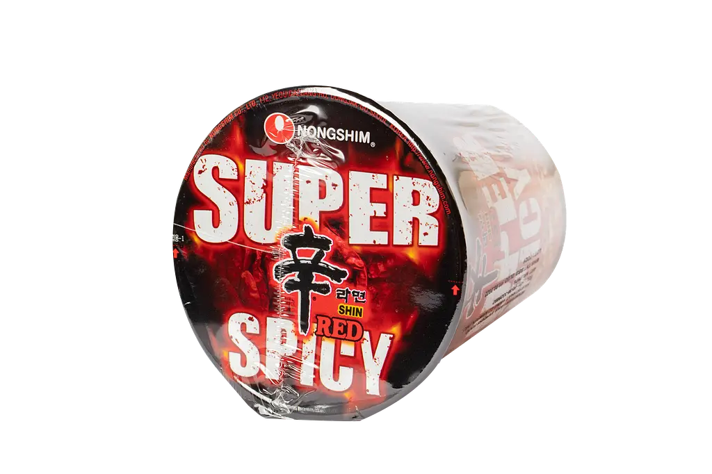 Лапша быстрого приготовления Nongshim Shin Red Super Spicy 68 г - фото 2