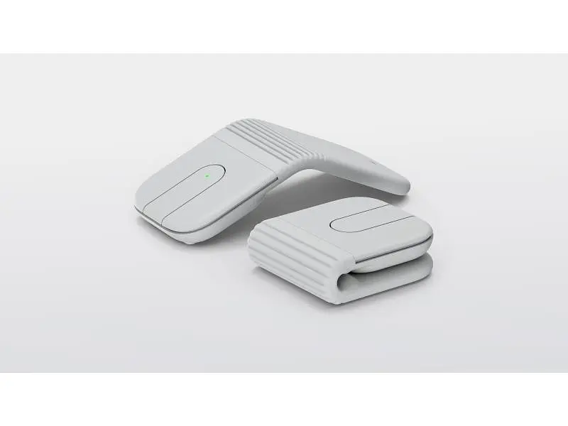 Миша Logitech Mobi Fold White (910-007631) - фото 7