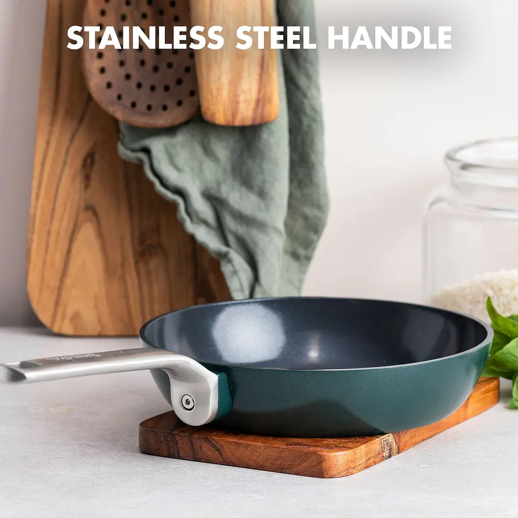 Сковорода GreenPan Evolution 24 см темно-зелена (CC006390-001) - фото 6