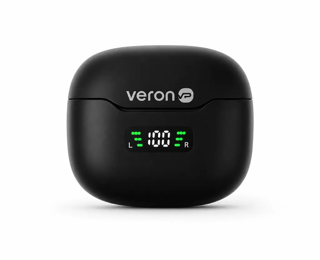 Бездротові навушники Veron W07 Liberty TWS Bluetooth Black - фото 3