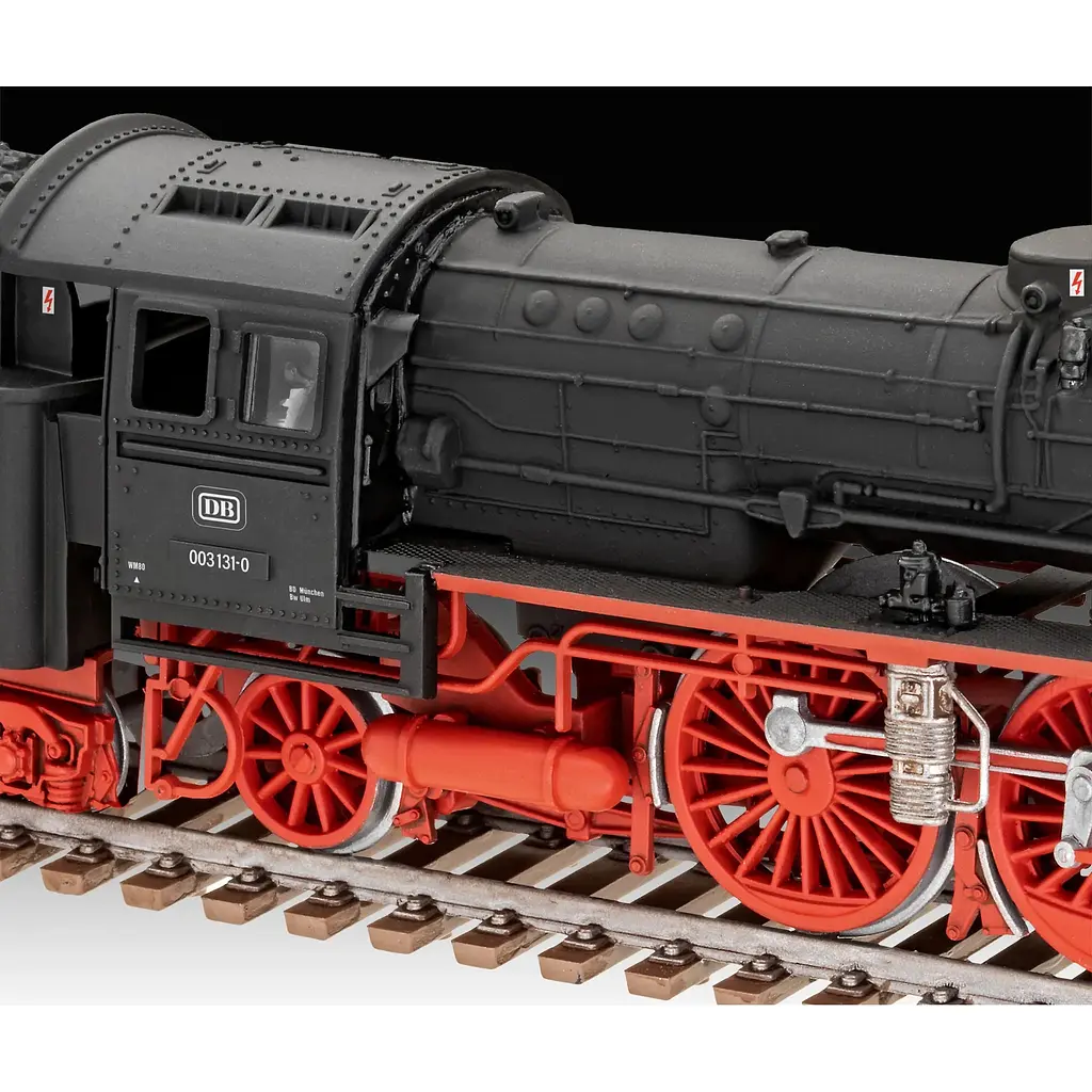 Збірна модель Revell Експрес локомотив BR03 з тендером масштаб 1:87, 136 деталей (RVL-02166) - фото 6