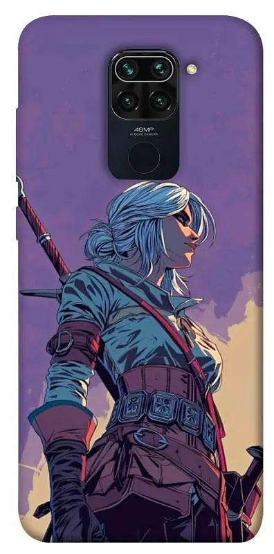 TPU чохол Demsky The witcher ciri для Xiaomi Redmi Note 9 / Redmi 10X