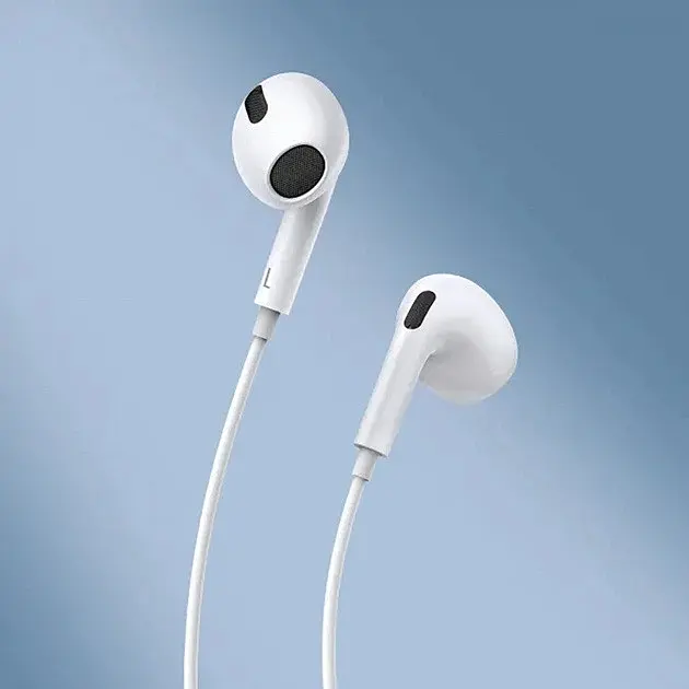 Навушники Baseus дротові з конектором USB-C Encok CZ19 (Type-C) A00182201213-00 білі - фото 9