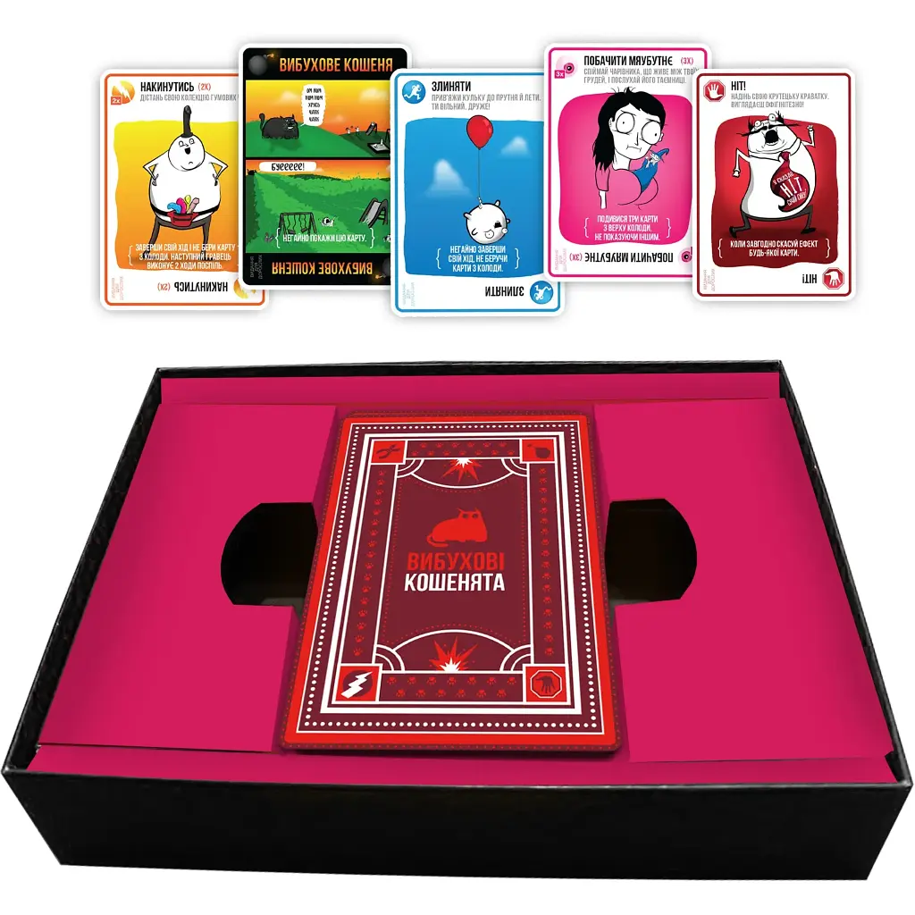 Настольная игра Rozum Взрывные котята: взрослая версия (EKIEK02UA) - фото 5
