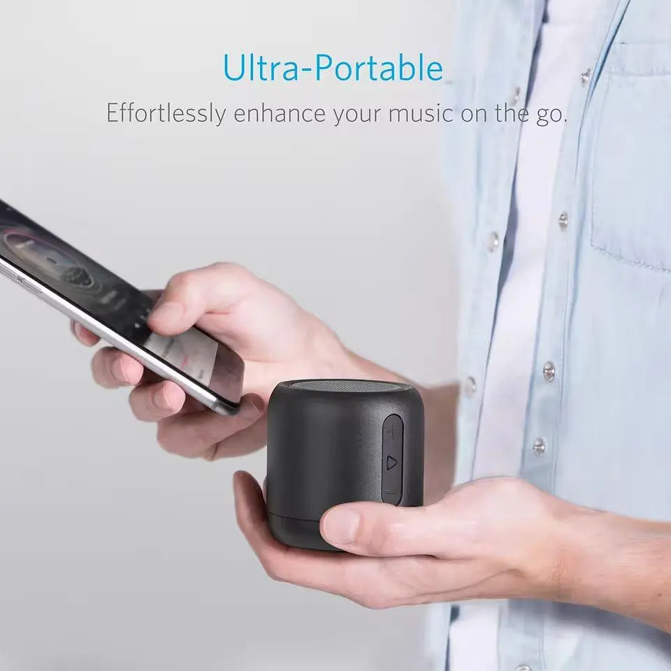 Колонка Anker SoundCore Mini Black 5W | 1800 mAh | FM радіо | підтримка micro SD - фото 4