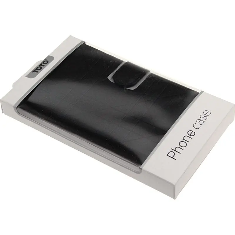 Чохол-книжка Toto Book Silicone Slide Universal Cover 6.5" (№3) Black - фото 2