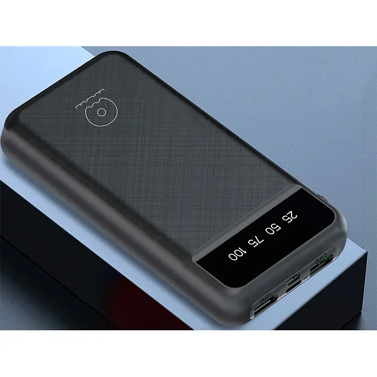 Внешний аккумулятор WUW Power Bank Y111 20000mAh 10W Black [111089] - фото 4