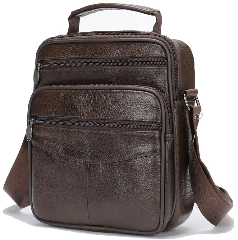 Сумка кожаная мужская Vintage 22,5х18,5х5 см sum0012794 - фото 2
