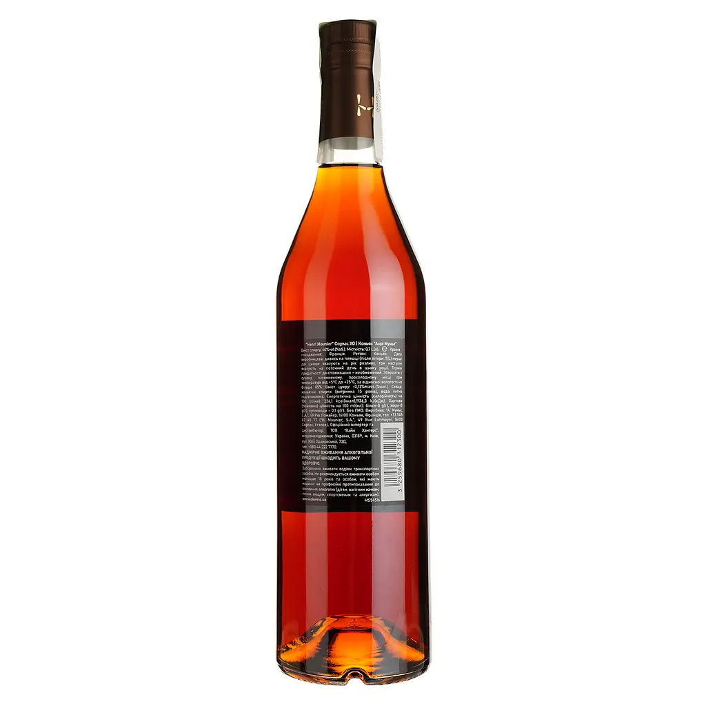 Коньяк Henri Mounier XO 40% 0.7 л у подарунковій упаковці - фото 3