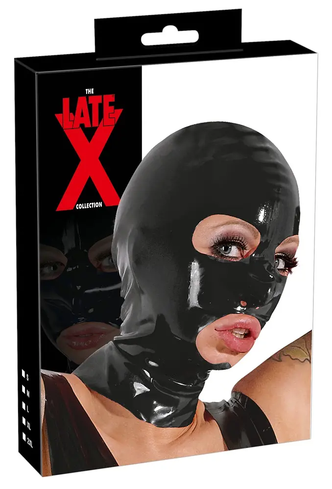 Маска - 2920050 Late X Latex Mask Black