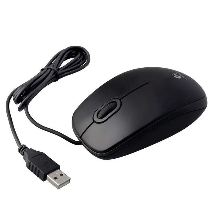 Миша Logitech B-100 Optical Mouse UA [27124] - фото 3