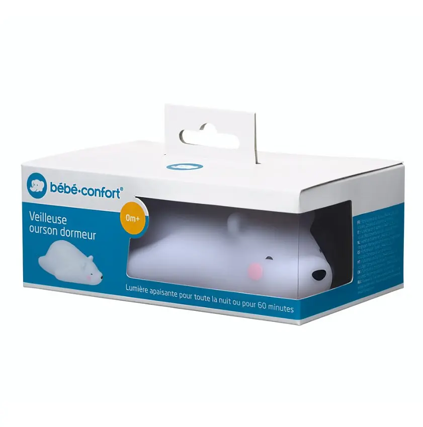 Ночник Bebe Confort Night Light Sleeping Bear, белый, (3202202000) - фото 4