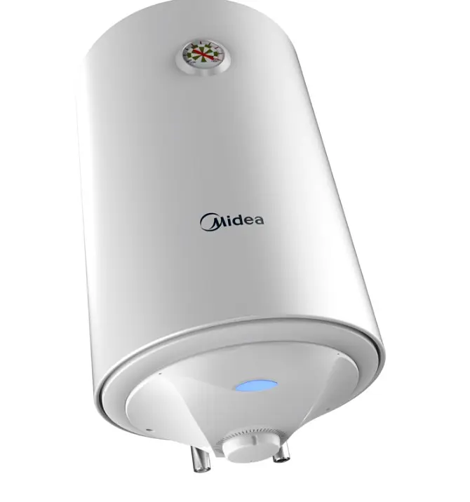 Водонагрівач Midea 30 л, 1500 Вт, мокрий ТЕН, вертикальний, циліндричний, білий (D30-15F6(W)) - фото 2