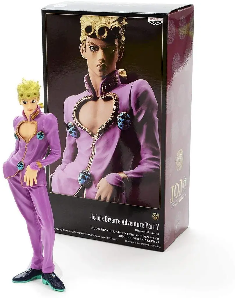 Фігурка Banpresto Джорно Джованна Неймовірні пригоди ДжоДжо Giorno Giovanna Jojo's 20 см WST JJ FP 32 - фото 6