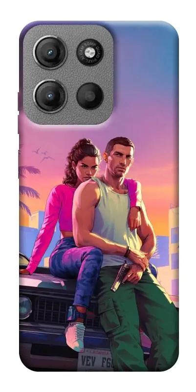 TPU чохол Demsky GTA VI Heroes для Motorola Moto G15 4G