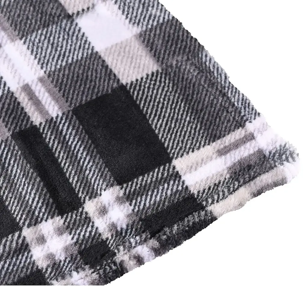 Плед Ardesto Flannel 200х160 см клітинка сірий (ART0101PB) - фото 3