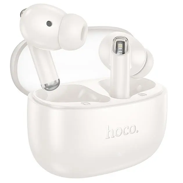 Беспроводные TWS наушники Hoco EQ12, вакуумные, BT5.3, 40mAh, 350mAh, 7h, 32h, white - фото 2