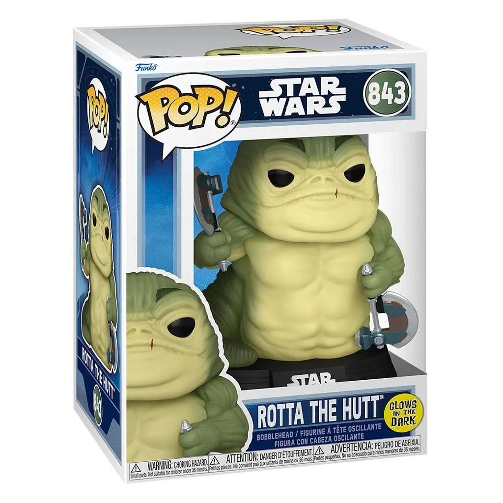 Фігурка Funko Pop серії Мандалорець і Ґроґу - Ротта Хатт (GW) (90823) - фото 2
